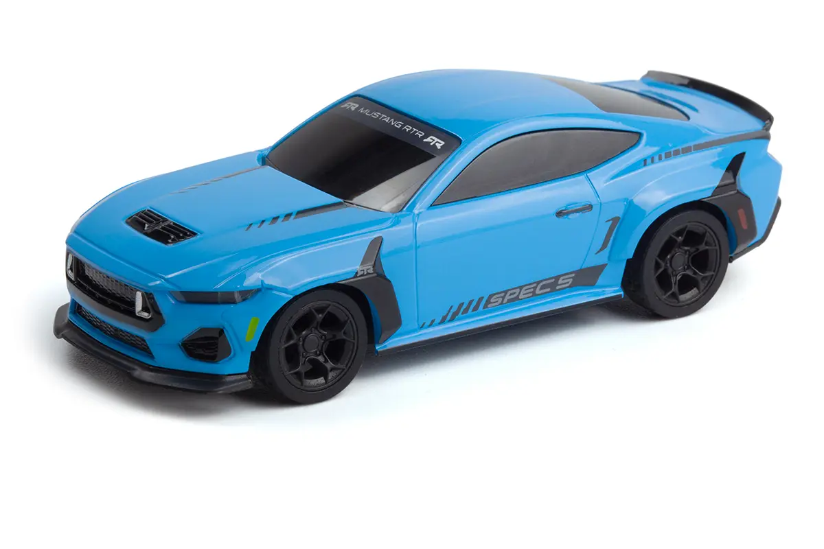 HPI Racing nano-TTR Ford Mustang RTR Spec5 - Grabber Blå