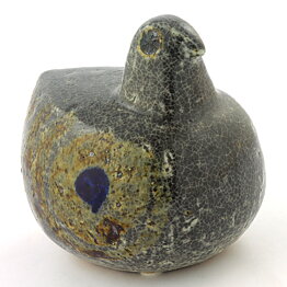  Lisa Larson (1960s) Unique Bird Sculpture 11 cm