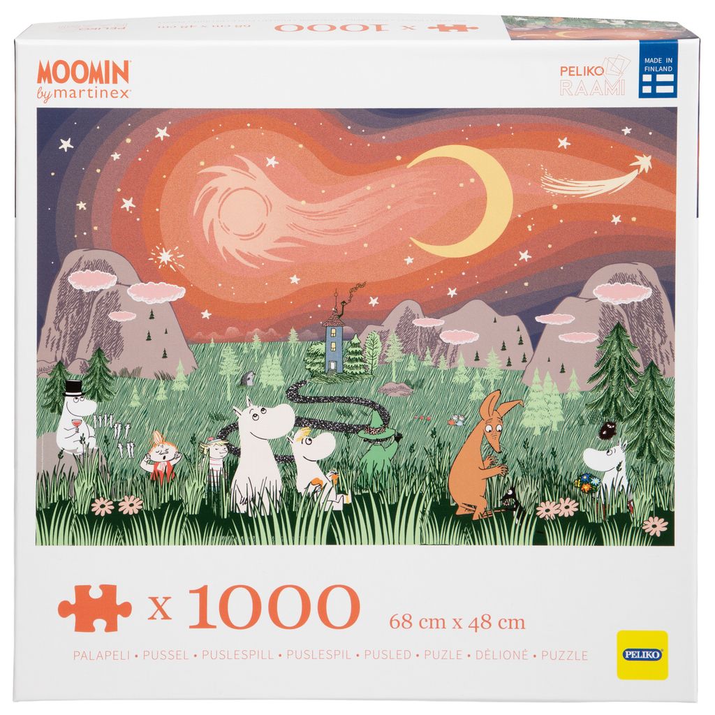 Mumin Pussel 1000 Bitar - Stjärnklart - 2