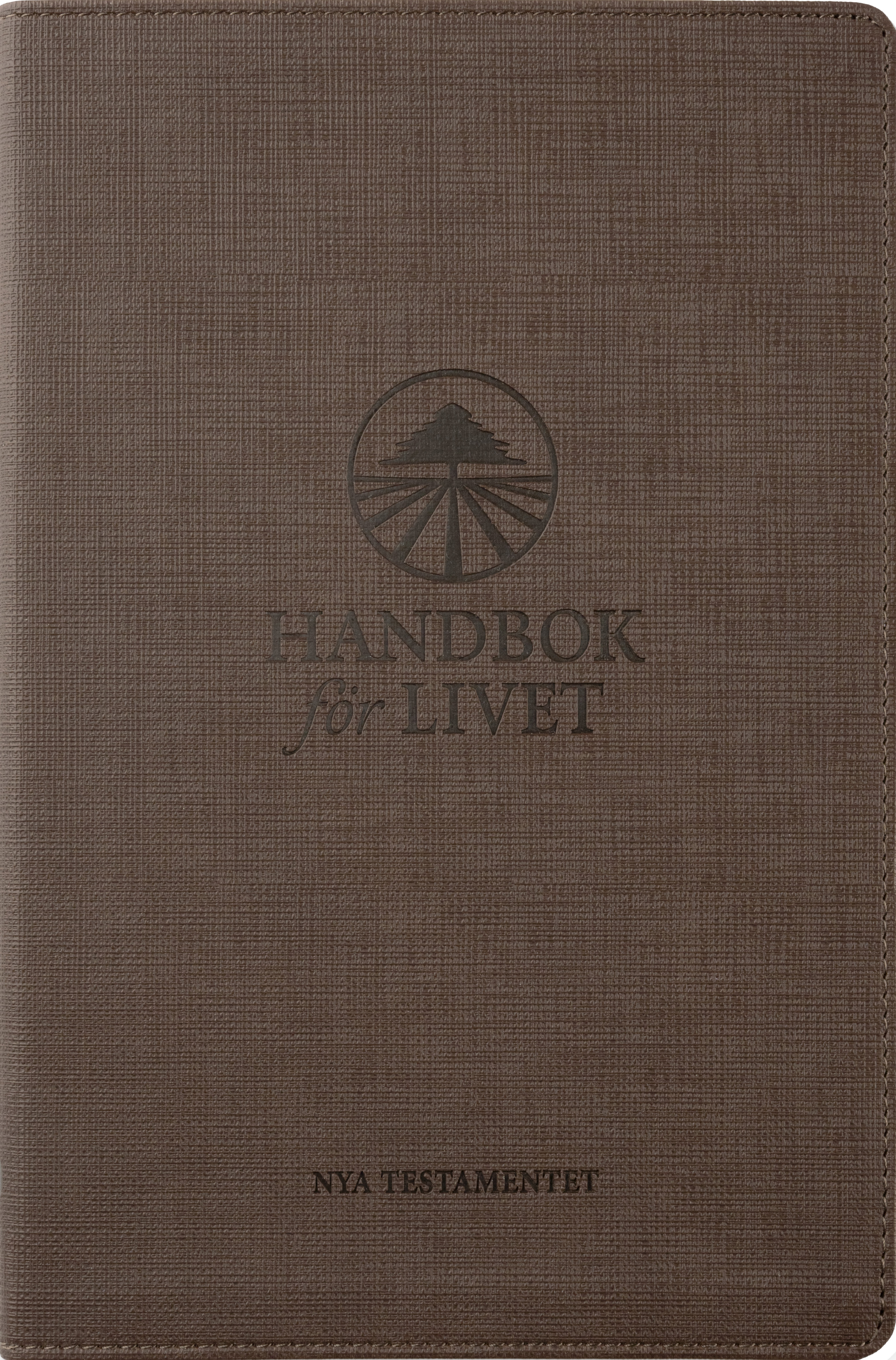 Handbok för livet - NT - Brun konstskinn