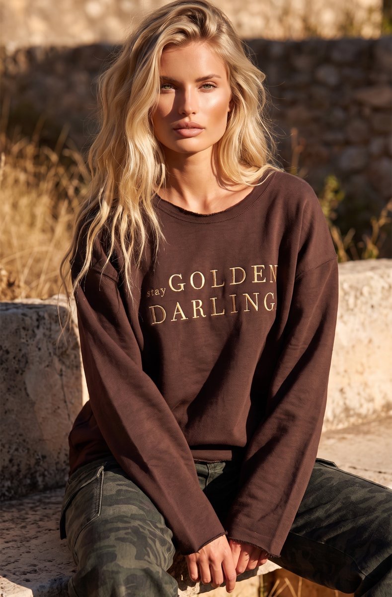 Tröja / Carola x Blond Hour / Brun