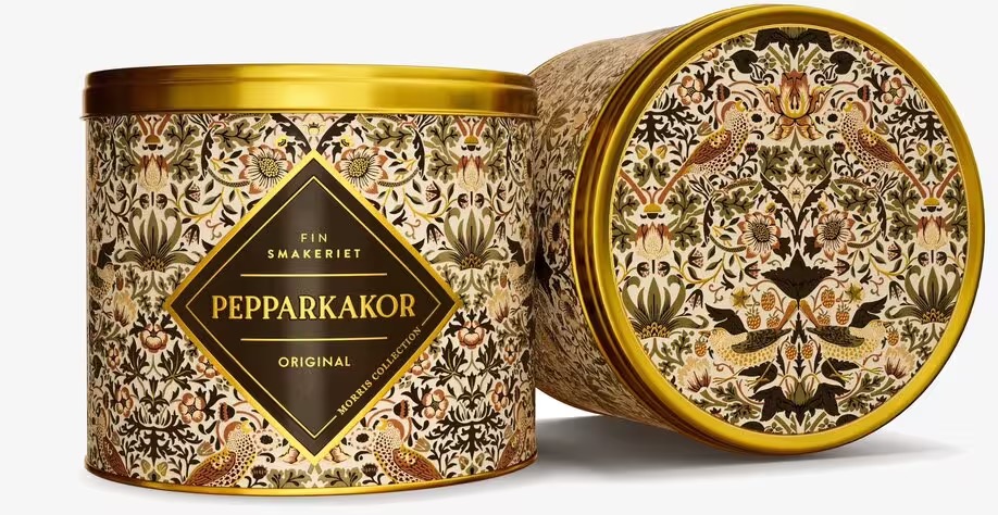 Pepparkakor / William Morris x Finsmakeriet / 430g