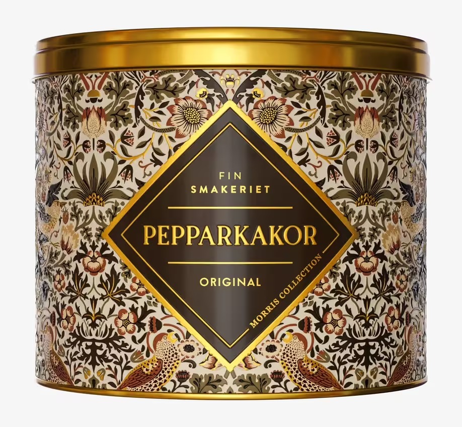 Pepparkakor / William Morris x Finsmakeriet / 430g