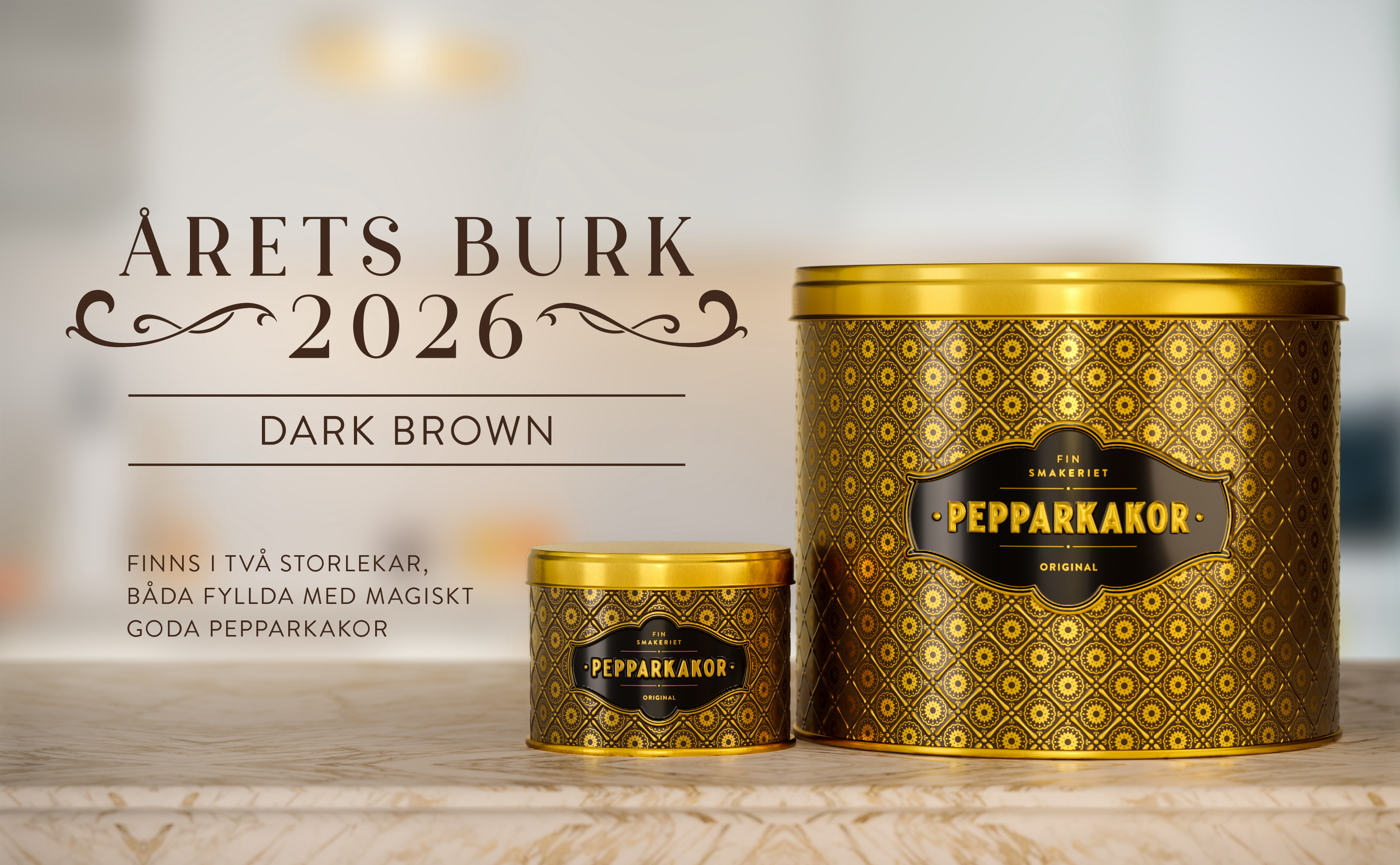 Pepparkakor / Finsmakeriet 2026  / 430g