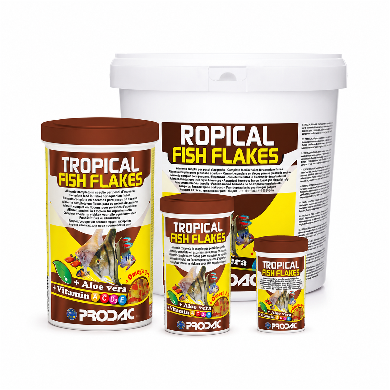 TROPICAL FISH FLAKES 250 ml     50 gr