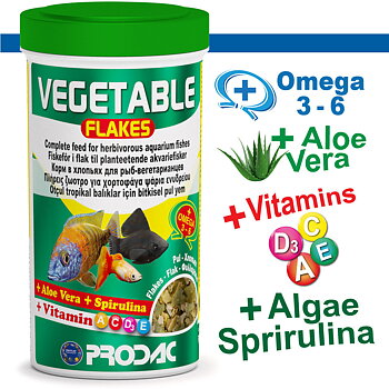 VEGETABLE FLAKES 250 ml 50 gr
