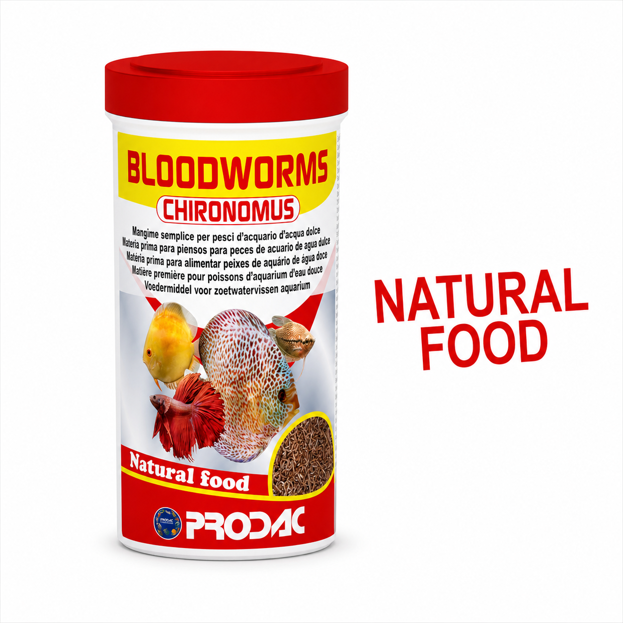 BLOODWORMS CHYRONOMUS 100 ml   7 gr