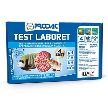 PRODATEST LABORET test kit (ph, no.2, gh, kh)