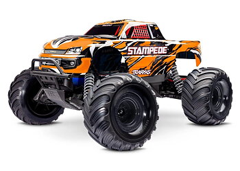 Traxxas Stampede 2WD 1/10 RTR TQ EHD Orange USB-C - Med Batteri/Laddare