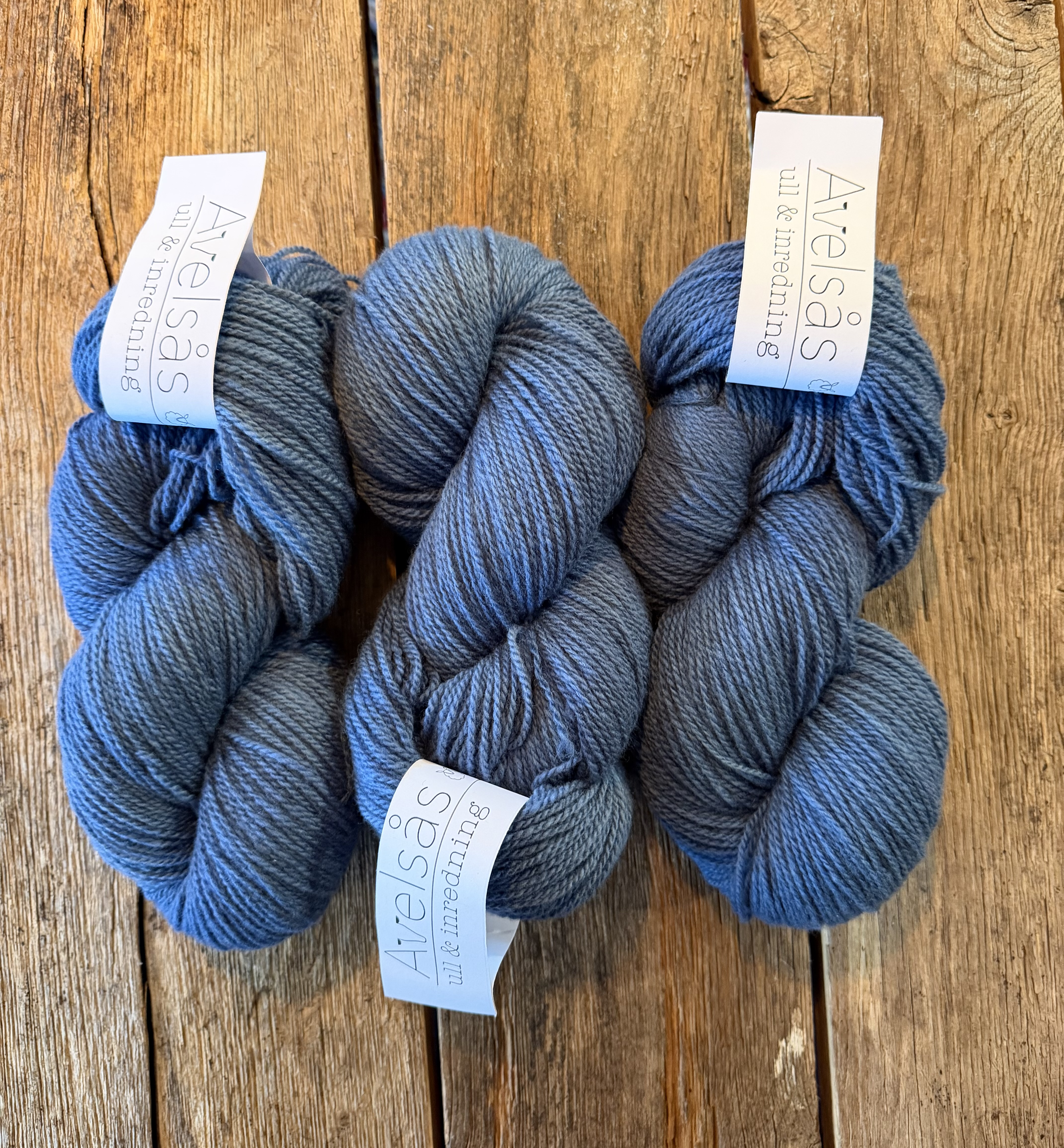 2-ply Swedish merino yarn