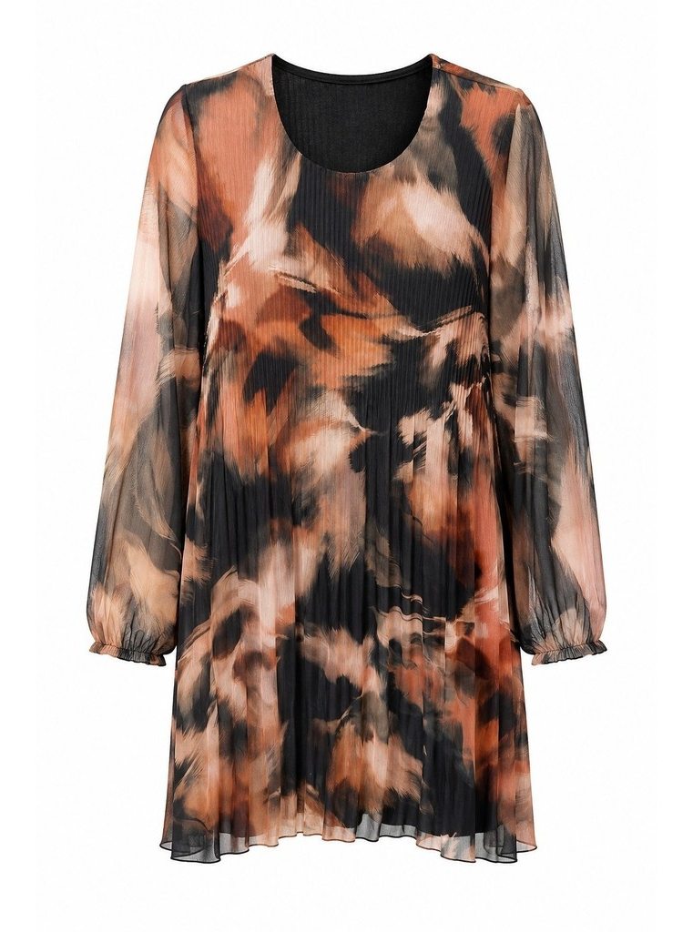Dieppe Dress - Brown Mix - 2-Biz - 4