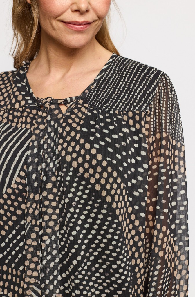 Agnete Blouse - Black - 2-Biz - 4