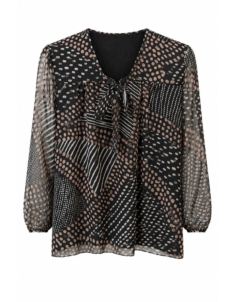 Agnete Blouse - Black - 2-Biz - 5