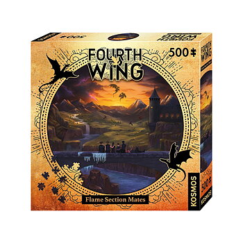 Fourth Wing – Flame Section Mates – pussel, 500 bitar