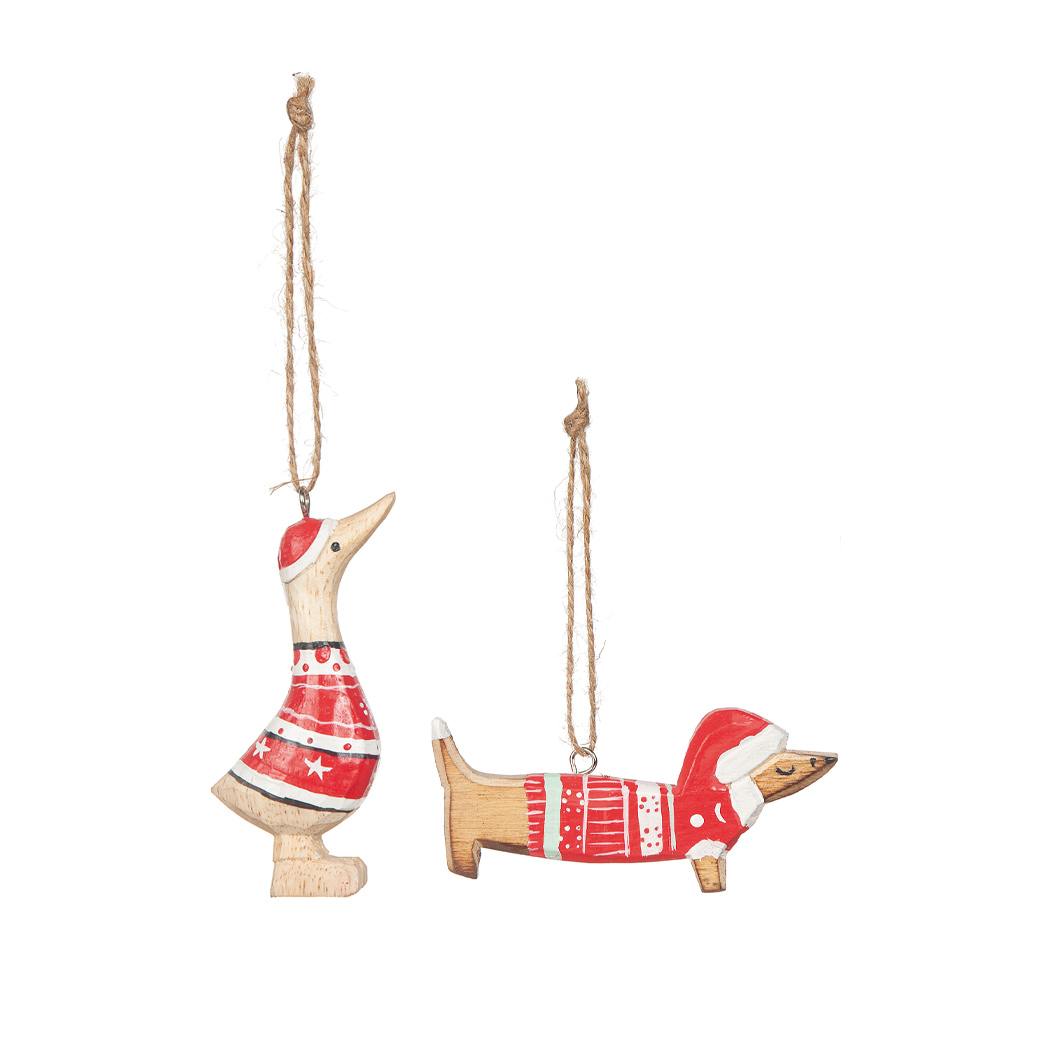 Hängande jul Hund - 3