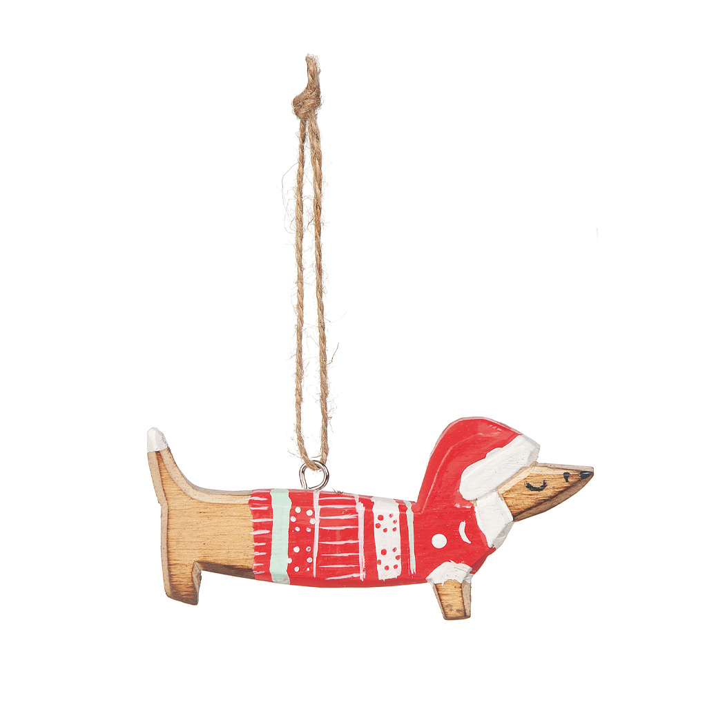 Hängande jul Hund - 2