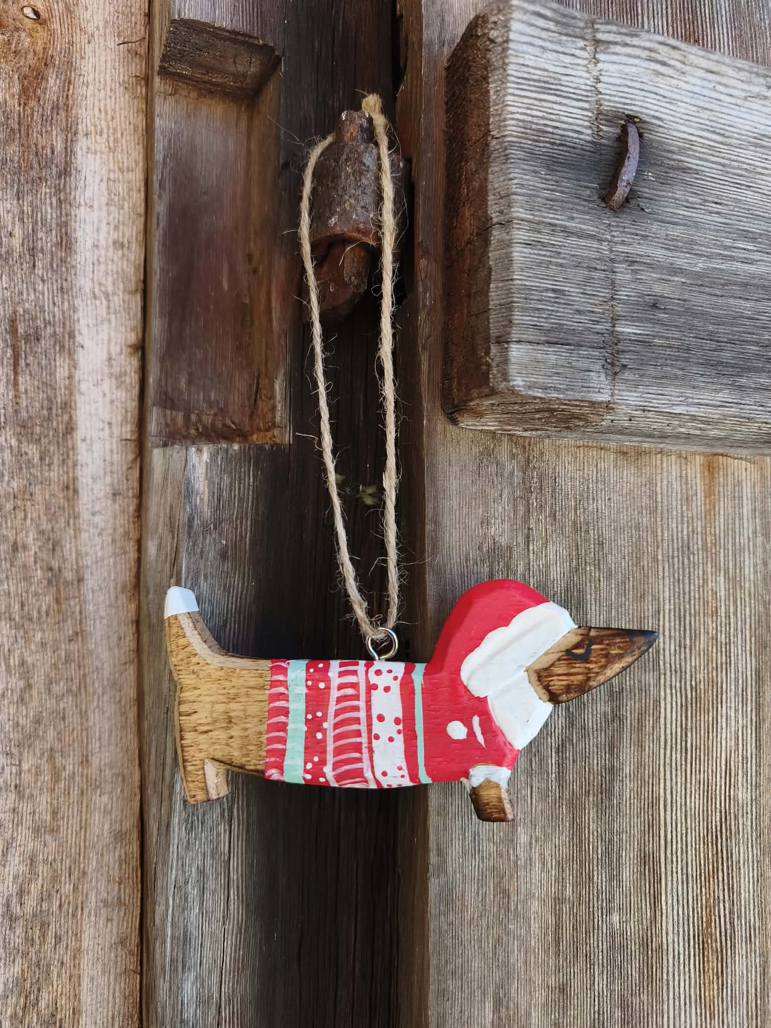 Hängande jul Hund - 5