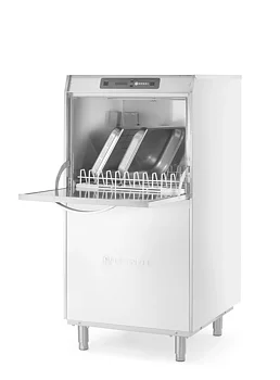 Rough-wash dishwasher with electronic controls