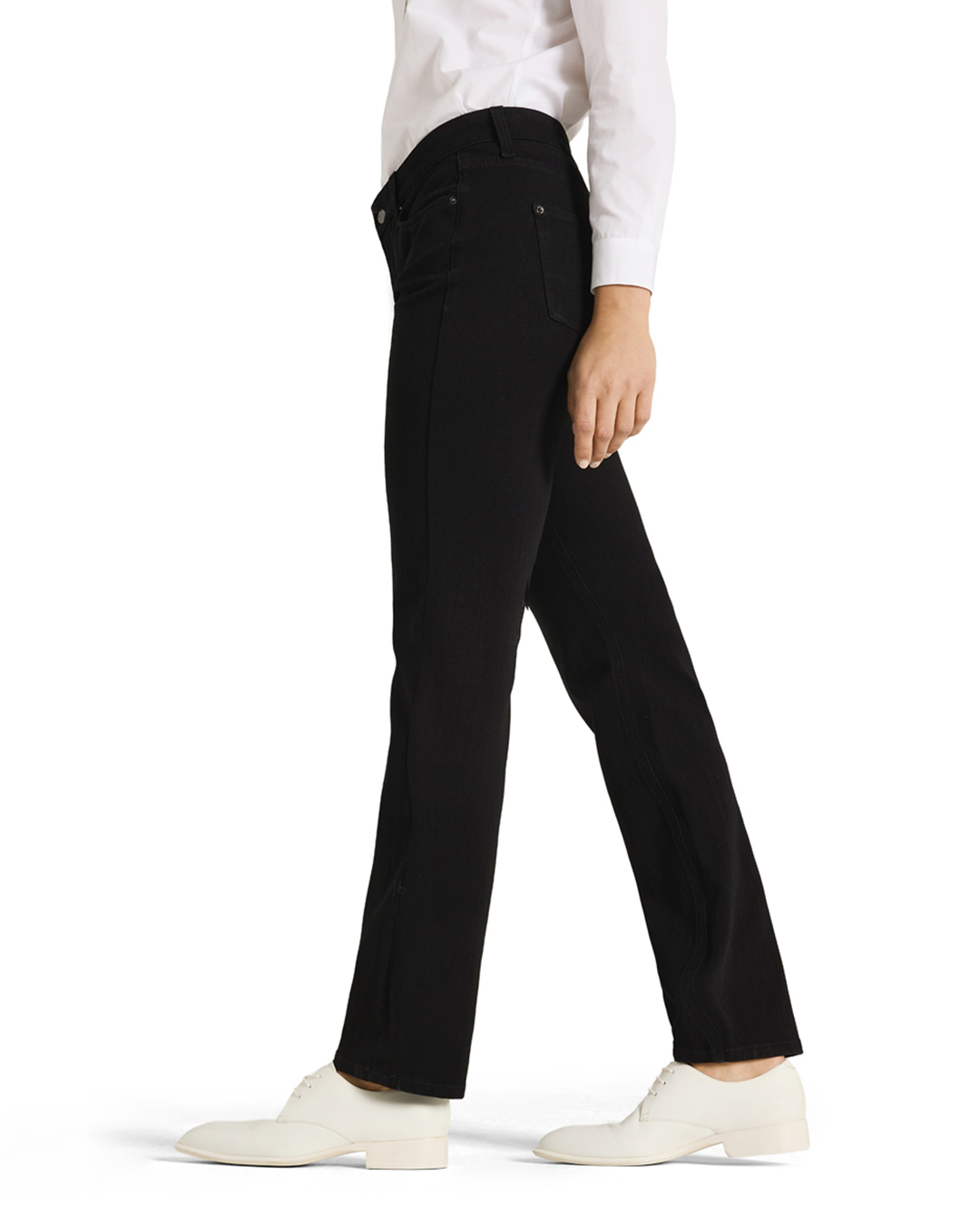 Jeans Piper long basic rinsed svart - 3