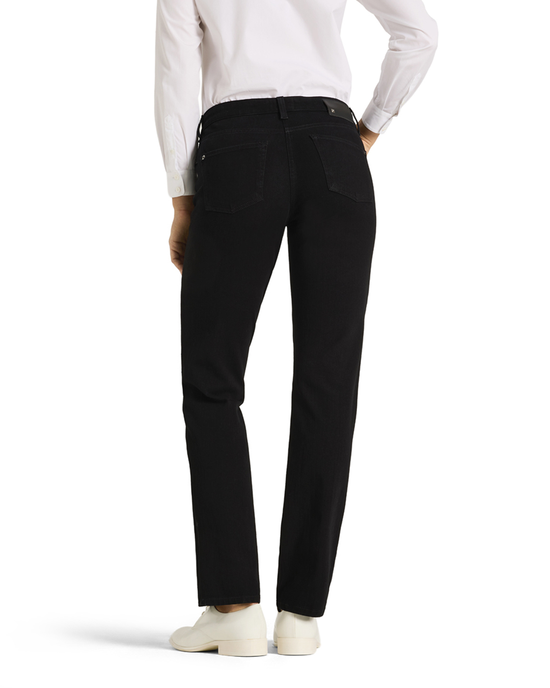 Jeans Piper long basic rinsed svart - 2