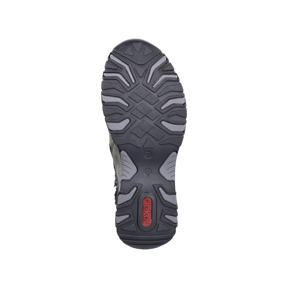 	Rieker Damboots varmfodrad  mörk Grön - 8