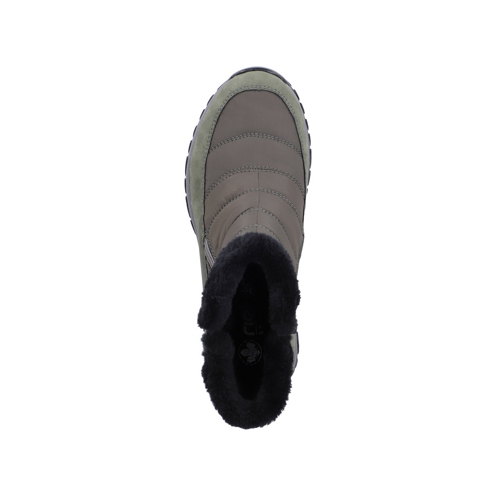 	Rieker Damboots varmfodrad  mörk Grön - 4
