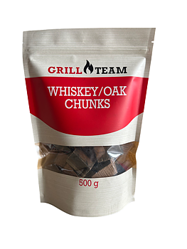 GrillTeam Whisky/Oak chunks 500 gr
