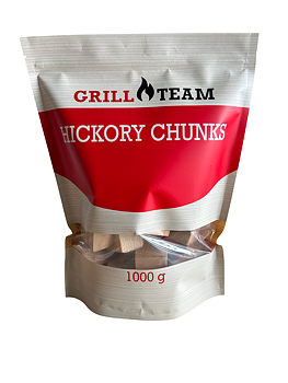 GrillTeam Hickory chunks 1 kg