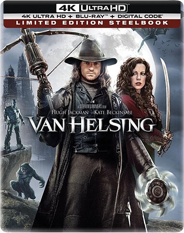 Van Helsing - Limited Edition Steelbook (BLU-RAY 4K ULTRA HD + BLU-RAY)