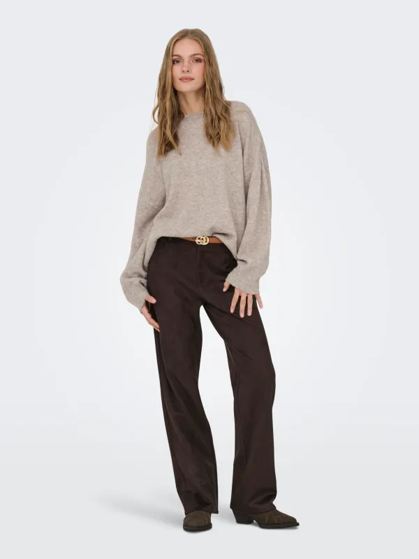 Jacqueline de Yong - Sonja Tröja Beige - 2