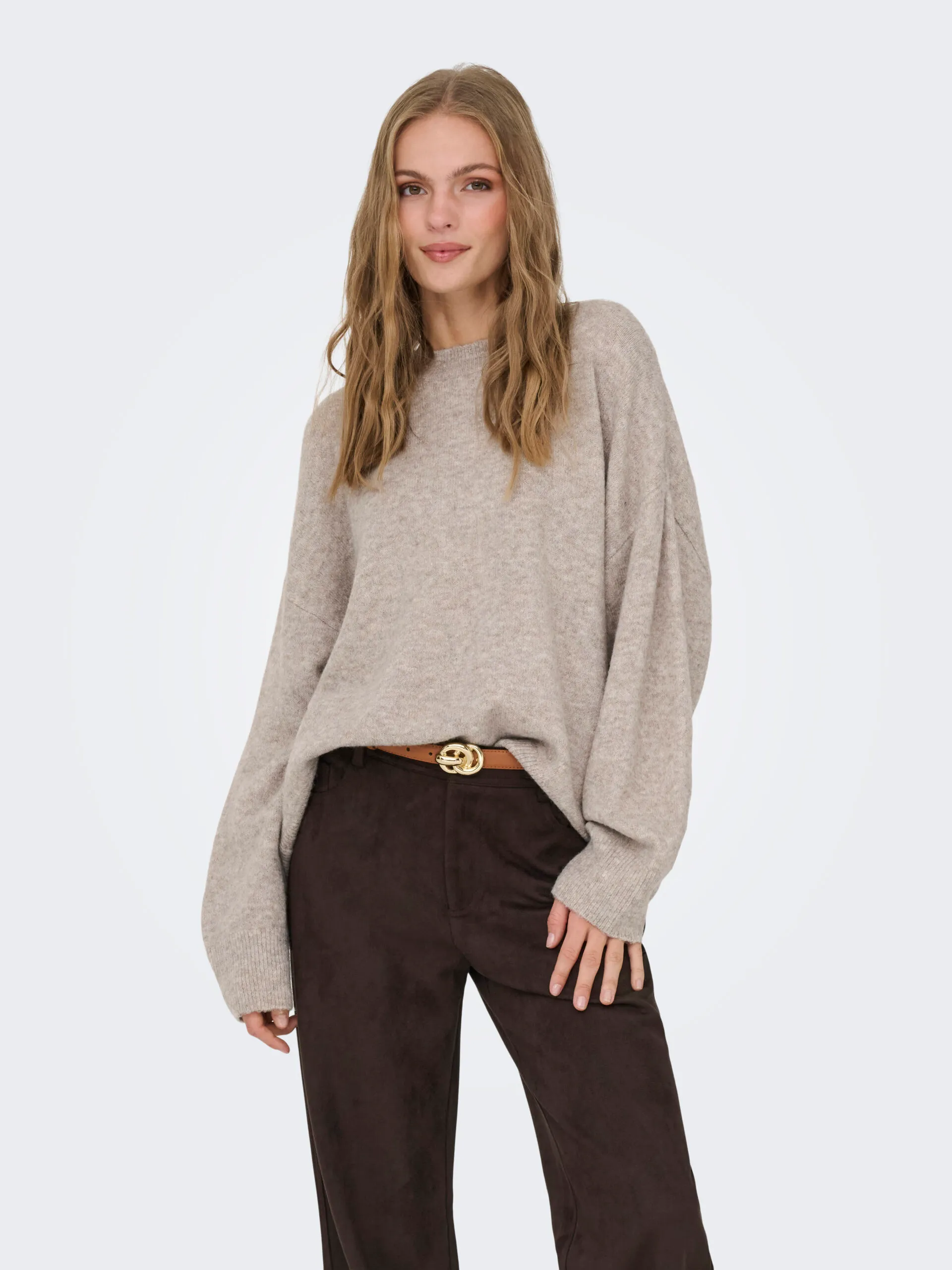 Jacqueline de Yong - Sonja Tröja Beige - 7