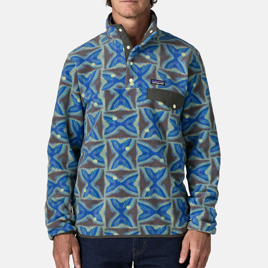 Patagonia - Lightweight Synchilla Snap-T Fleece Pullover Deep Freeze Forge Grey