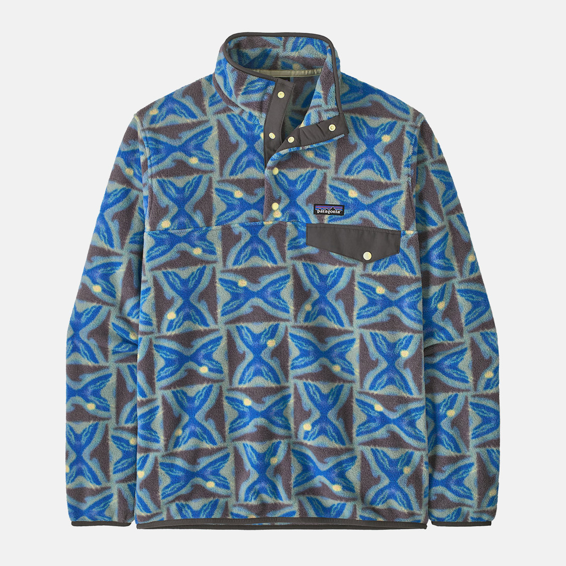 Patagonia - Lightweight Synchilla Snap-T Fleece Pullover Deep Freeze Forge Grey - 4
