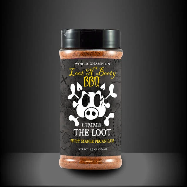 Loot N’ Booty Gimme the Loot Spicy Maple Pecan Rub 