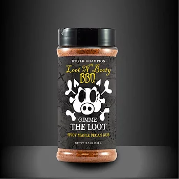 Loot N’ Booty Gimme the Loot Spicy Maple Pecan Rub 