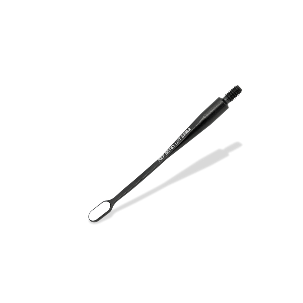 Black UltraMicro spegel Oval3x6mm, Hahnenkratt® 1st.