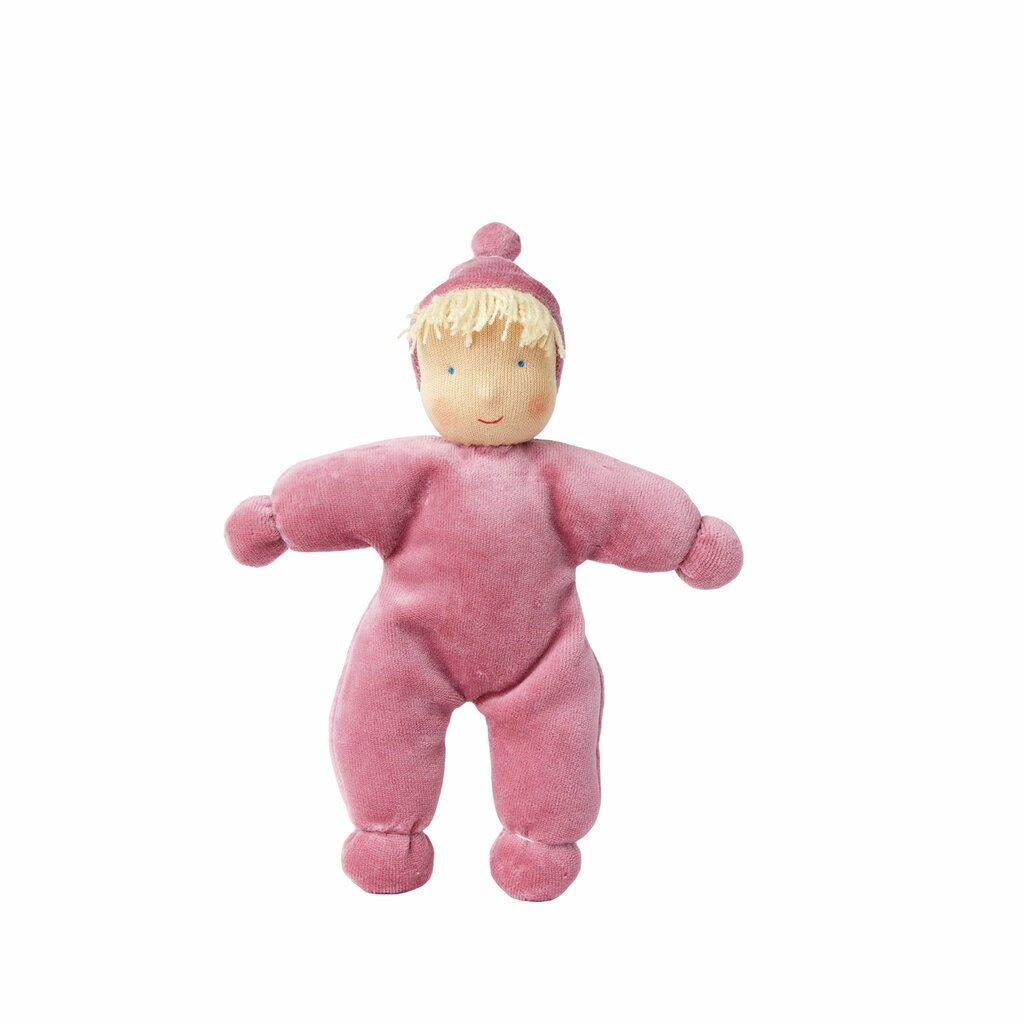 Käthe Kruse Waldorfdocka Lolo Rose - ekologisk bebisdocka i hållbara naturmaterial 