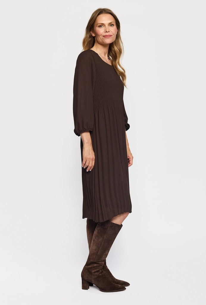 Uline Dress - Brown - 2-Biz - 3
