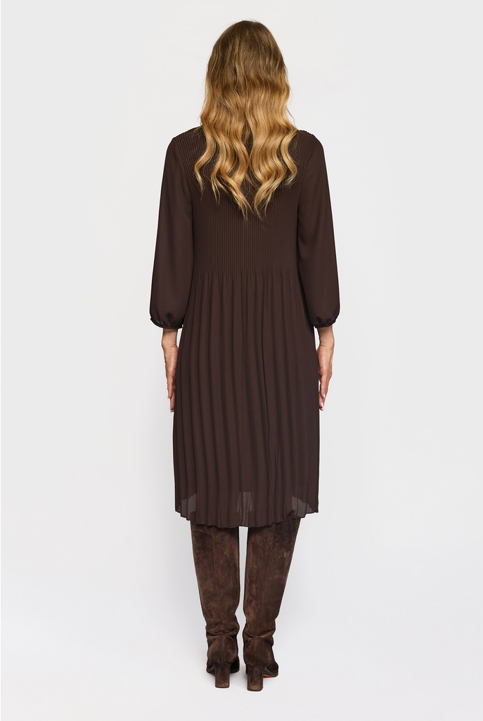 Uline Dress - Brown - 2-Biz