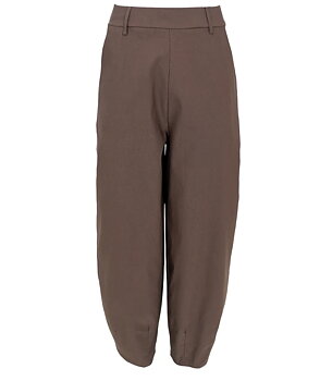 Black Colour- Beverly barel byxa taupe