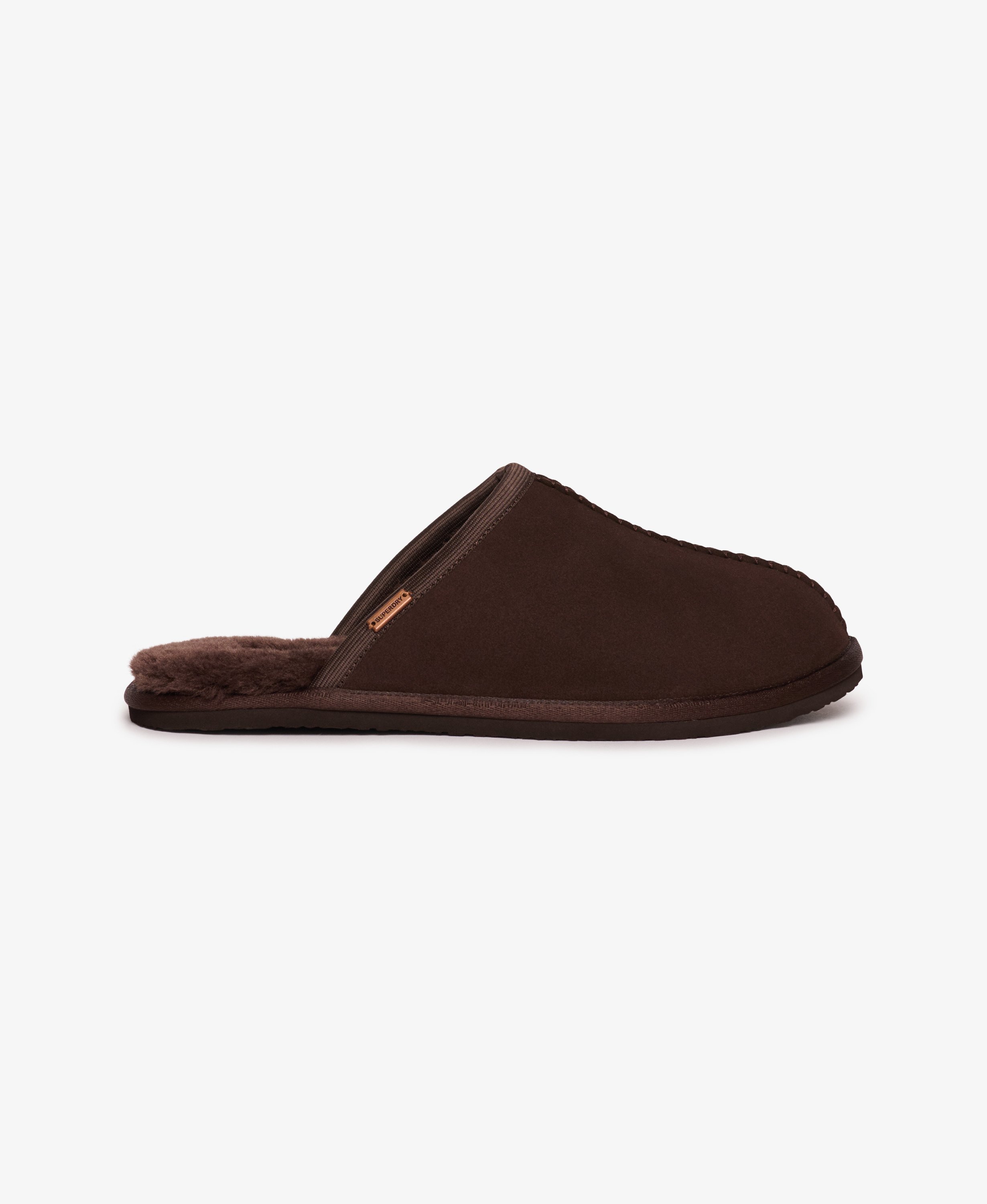 Superdry - Mule Slipper - Ganache Brown - 6