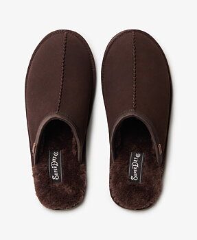Superdry - Mule Slipper - Ganache Brown
