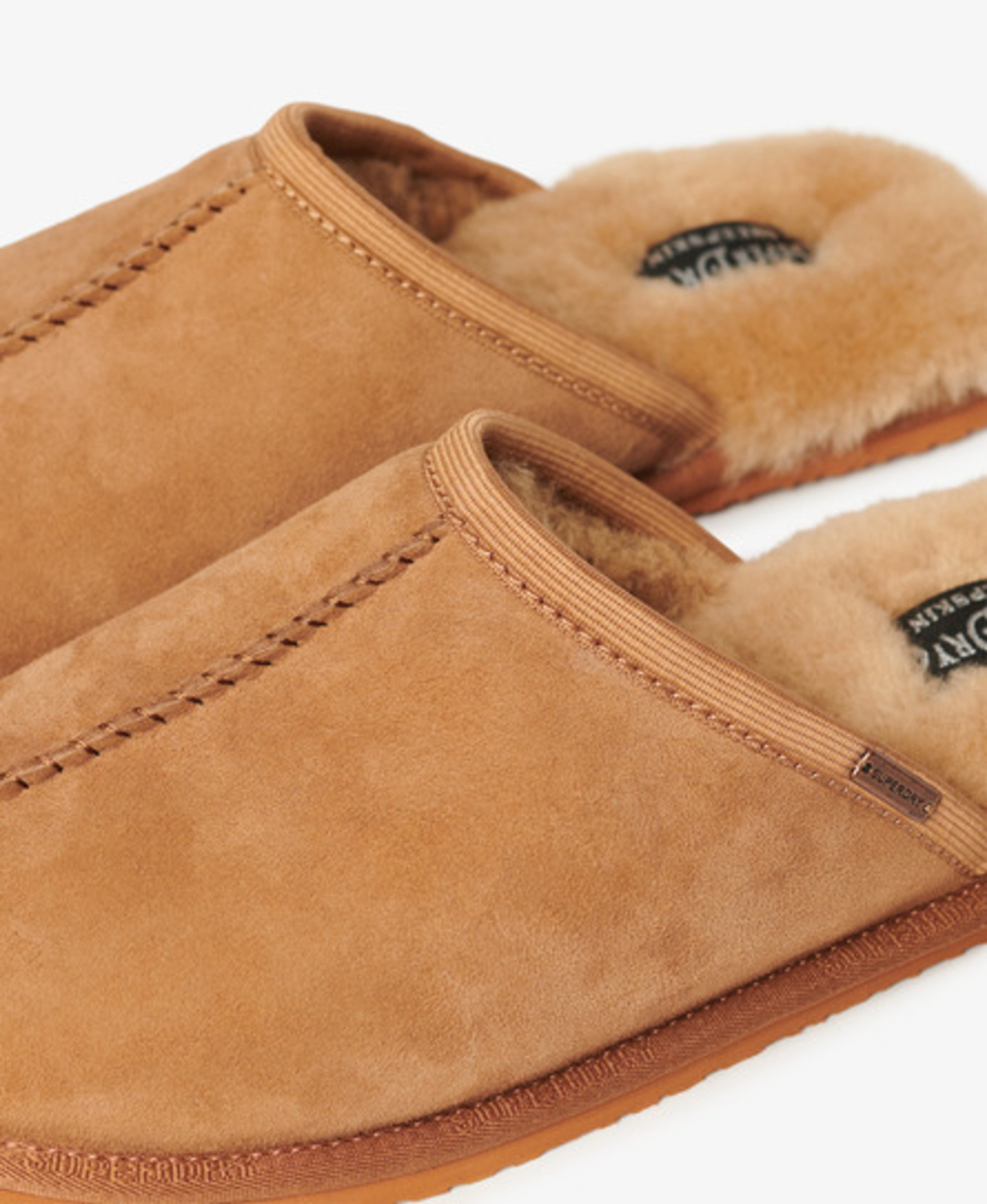 Superdry - Mule Slipper - Tan - 7