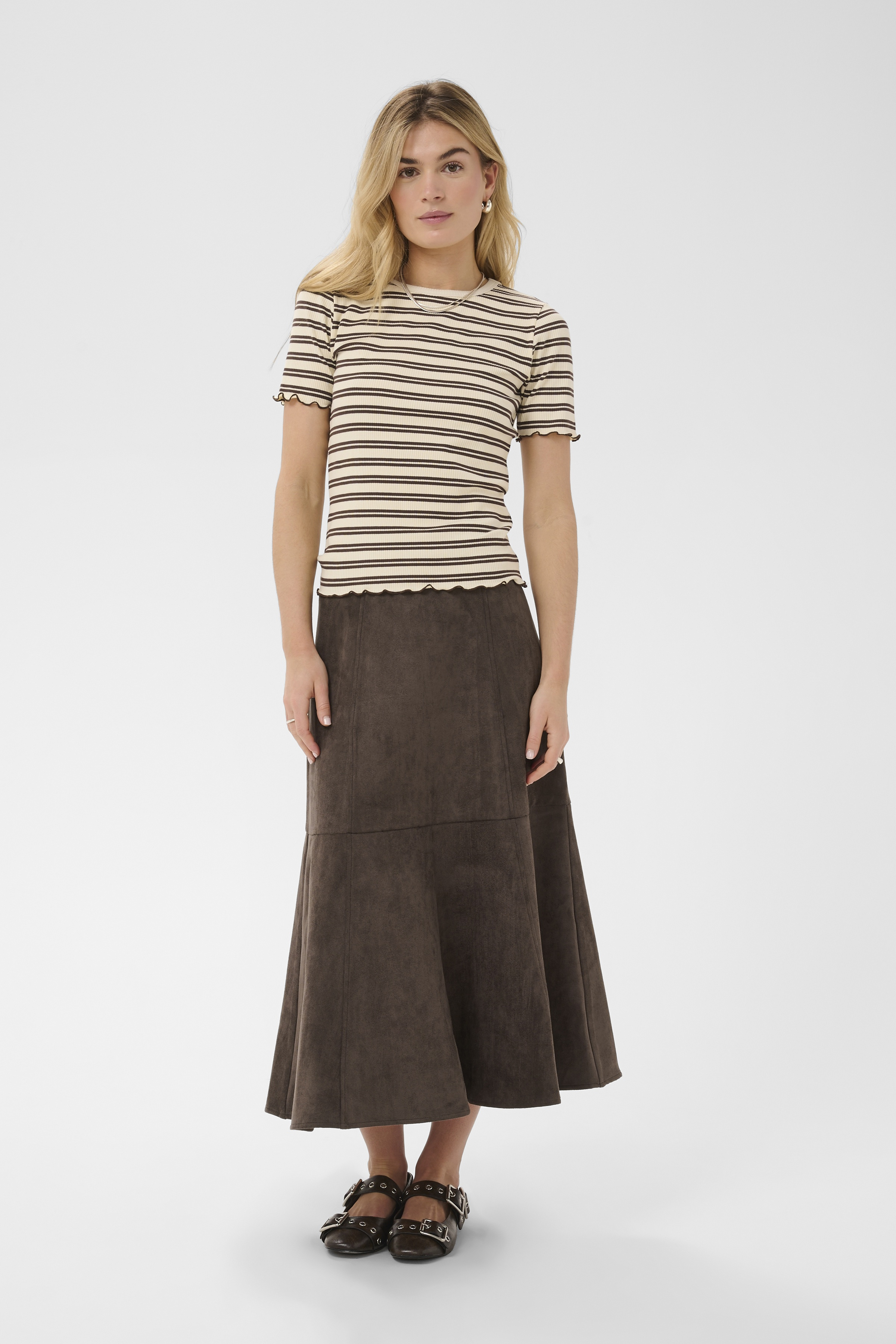 ShadowSZ Skirt Chocolate Brown - 4
