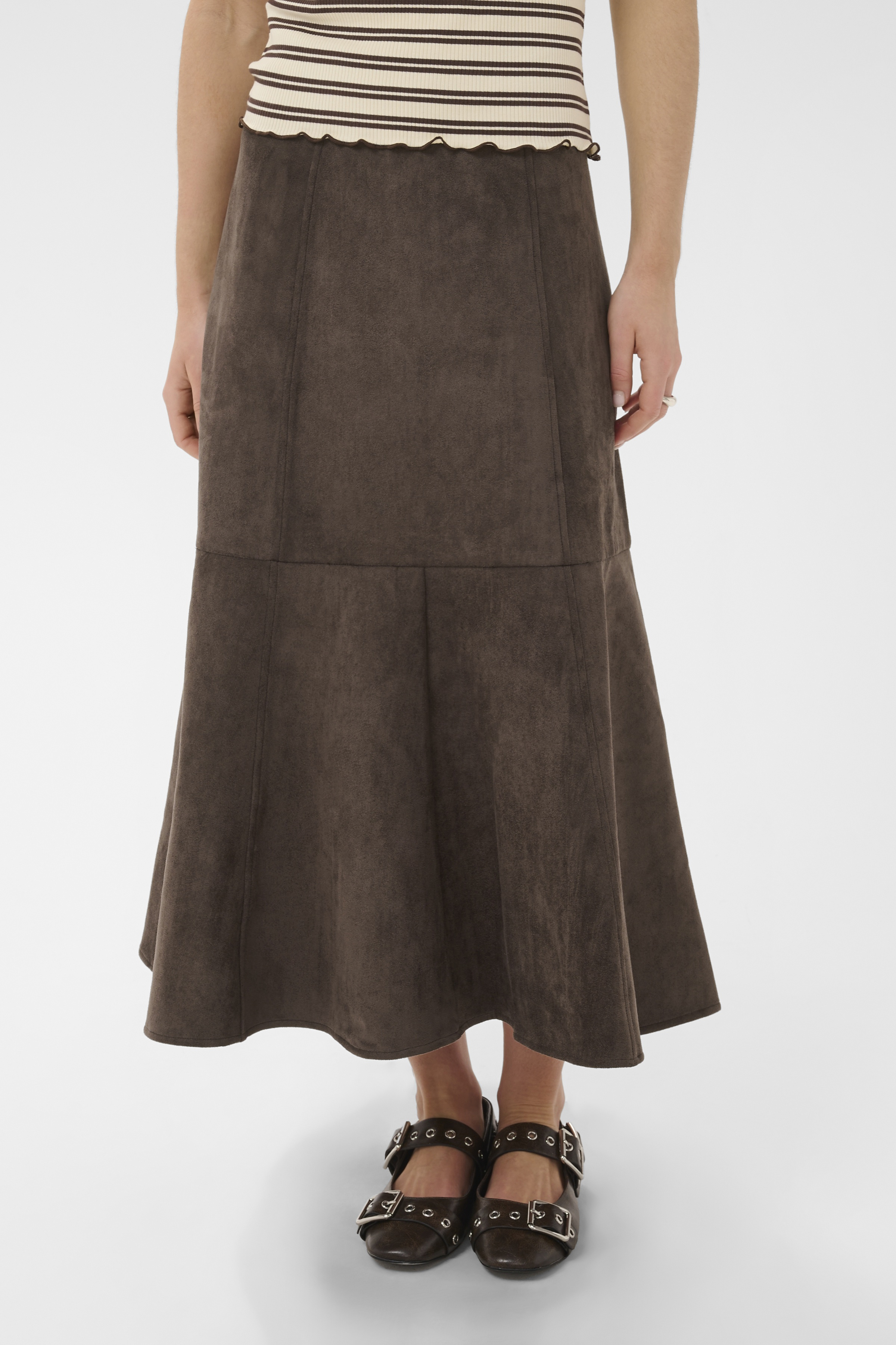 ShadowSZ Skirt Chocolate Brown - 5