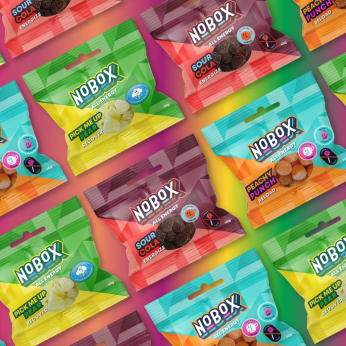 NoBox Energigodis - Pick Me Up Pear med Elektrolyter 45g - 3