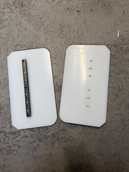 Glättarblad i plast till Masterpac PMT36 och PRT73