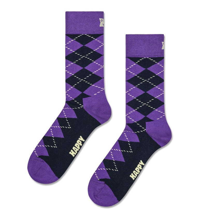 3-Pack Happy Socks Argyle Socks Gift Set - 4