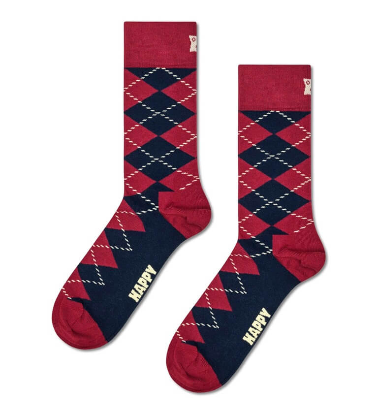 3-Pack Happy Socks Argyle Socks Gift Set - 2