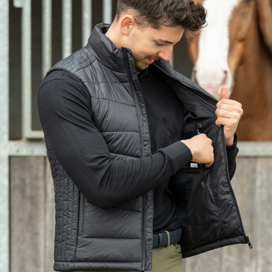 HKM MEN'S HEATED VEST - 4